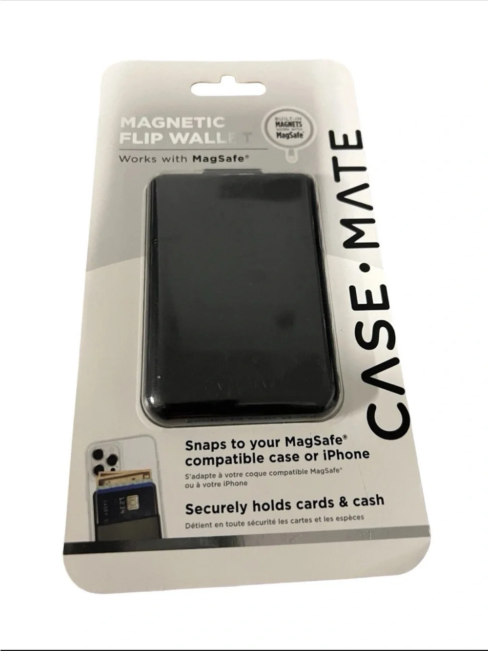 case-mate Magnetic Flip Wallet - Black FINAL PRICE DROP